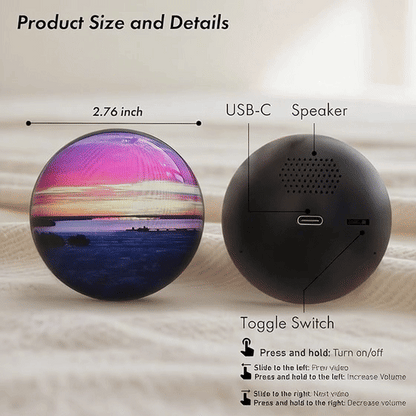 Personalized 3D Video Sphere – GlowMemos™