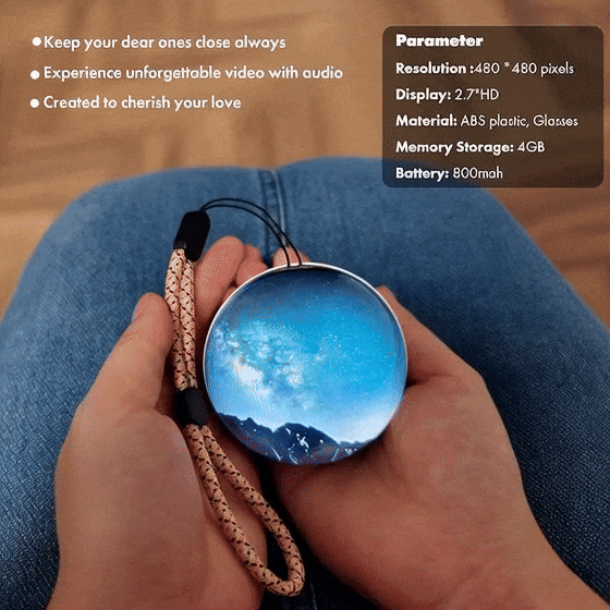 Personalized 3D Video Sphere – GlowMemos™